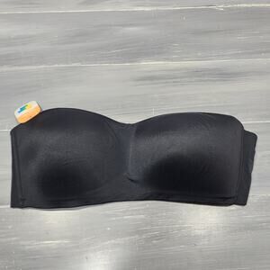 Warners Strapless Bra‎ XL Easy Does It Easy Size Lightly Lined Wireless RY0161A